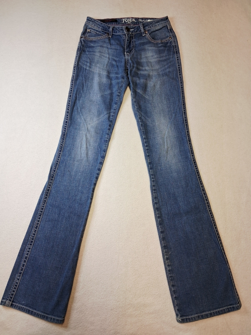 Rock & Republic Women's Blue Bootcut Jeans